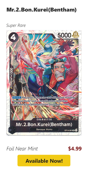 Mr.2.Bon.Kurei(Bentham) is available for $4.99 today!
