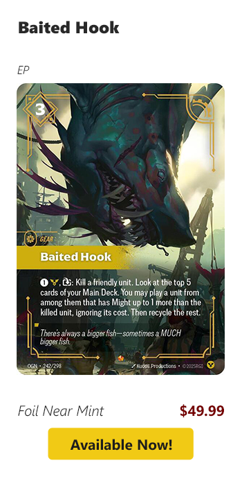 Baited Hook is available for $49.99 today!