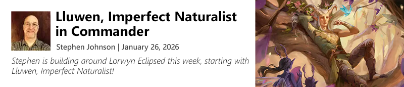 Read Lluwen, Imperfect Naturalist in Commander by Stephen Johnson today!