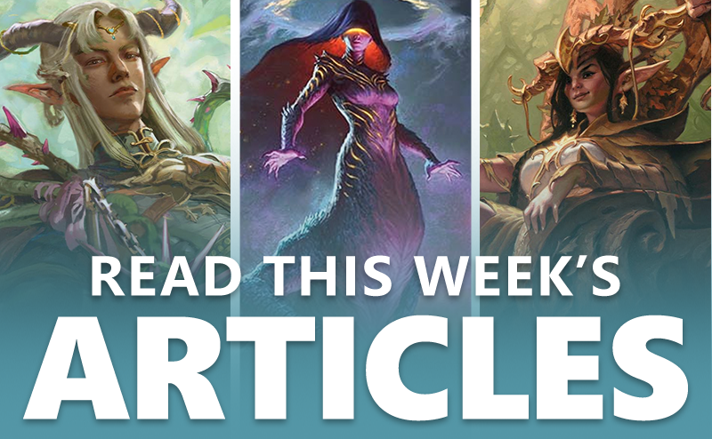 Check out this week's articles!