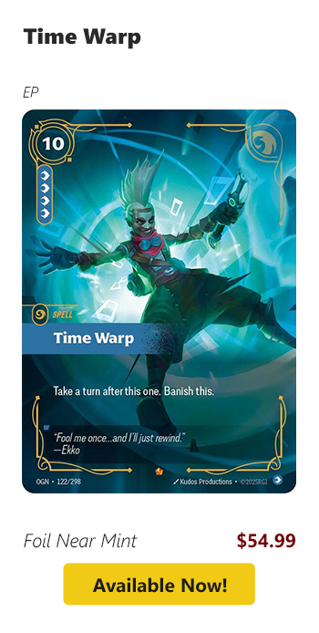 Time Warp is available for $54.99 today!