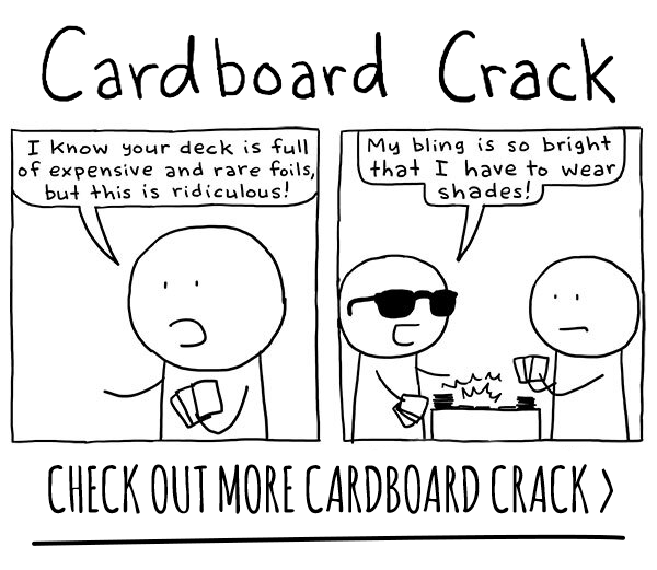 New Cardboard Crack comic every Wednesday!