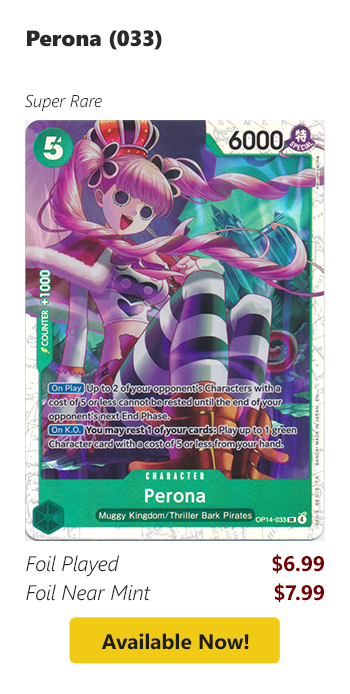 Perona (033) is available for as low as $6.99 today!
