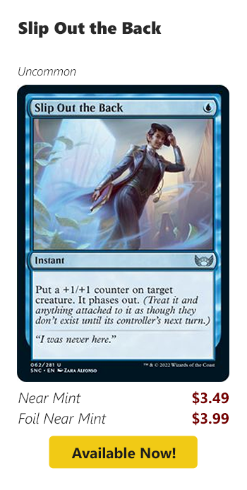 Slip Out the Back is available for as low as $3.49 today!