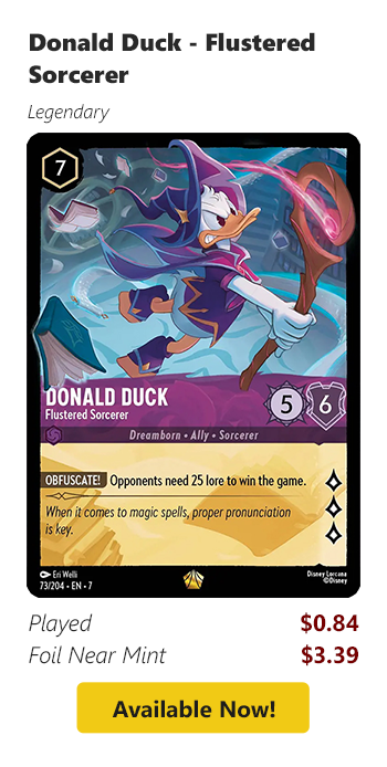 Donald Duck - Flustered Sorcerer is available for as low as $0.84 today!