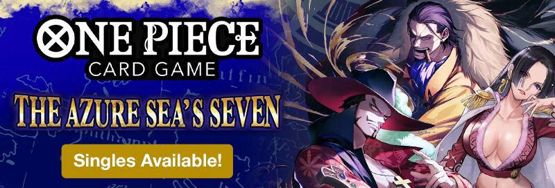 One Piece Card Game The Azure Sea's Seven singles available now!