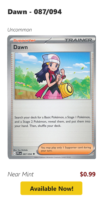 Dawn - 087/094 is available for $0.99 today!