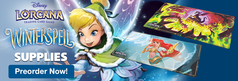 Shop Lorcana Winterspell official supplies today!