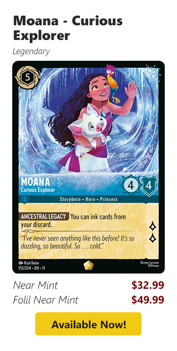 Moana - Curious Explorer is available for as low as $32.99!