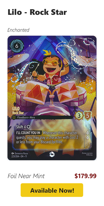 Lilo - Rock Star is available for $179.99!