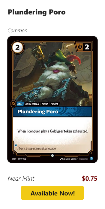 Plundering Poro is available for $0.75 today!