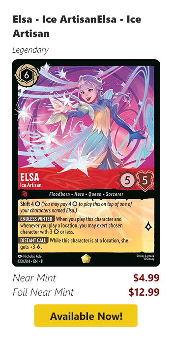 Elsa - Ice Artisan is available for as low as $4.99 today!