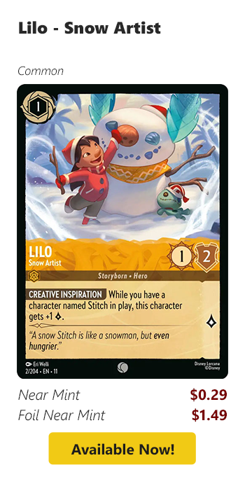 Lilo - Snow Artist is available for as low as $0.29 today!