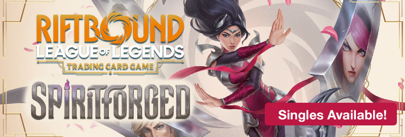 Riftbound: League of Legends - Spiritforged singles are available!
