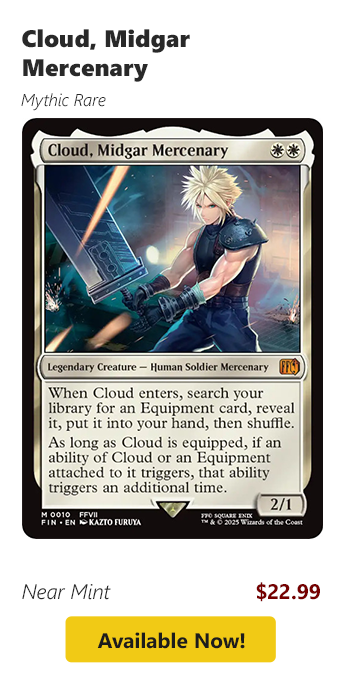 Cloud, Midgar Mercenary is available for $22.99 today!