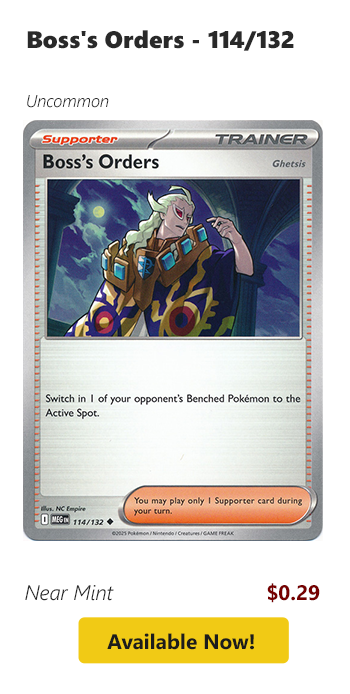 Boss's Orders - 114/132 is available for $0.29 today!