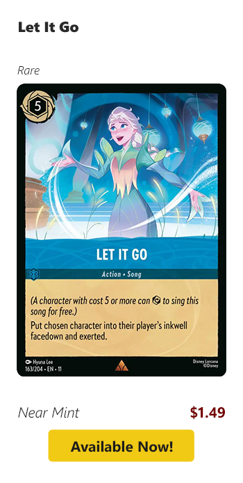 Let It Go is available for $1.49 today!