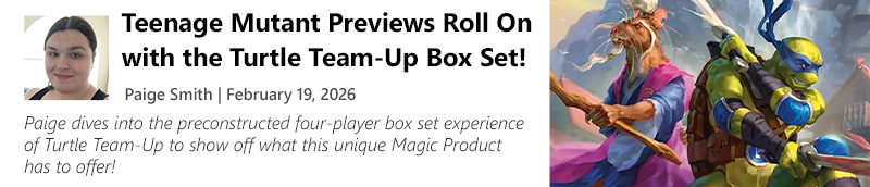 Read Teenage Mutant Previews Roll On with the Turtle Team-Up Box Set! by Paige Smith now!