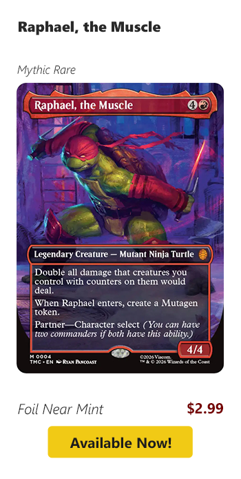 Raphael, the Muscle is available for $2.99 today!