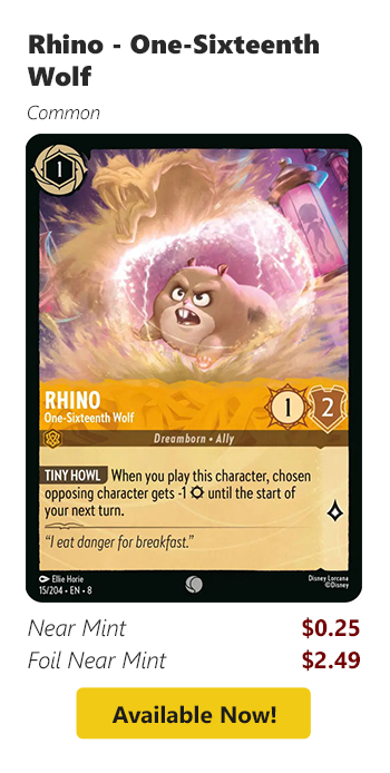 Rhino - One-Sixteenth Wolf is available for as low as $0.25 today!