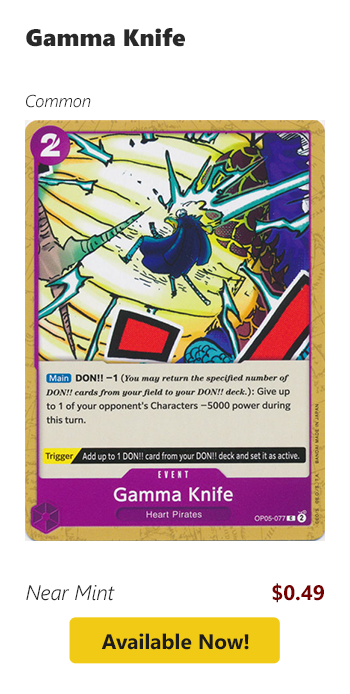 Gamma Knife is available for $0.49 today!