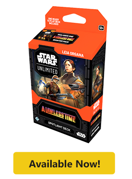 Shop SWU A Lawless Time Spotlight Deck: Leia Organa now!