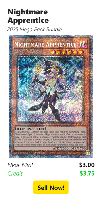 Sell us Fallen of the Nightmare Apprentice for $3 today!