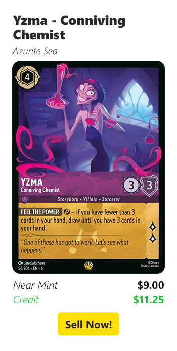 Sell your Yzma - Conniving Chemist for $9 today!