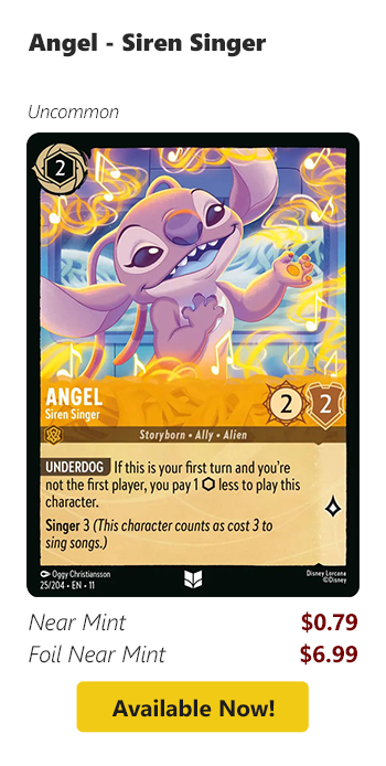 Angel - Siren Singer is available for as low as $0.79 today!