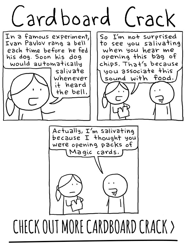 New Cardboard Crack comic every Wednesday!