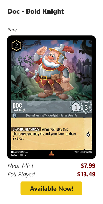 Doc - Bold Knight is available for as low as $7.99 today!