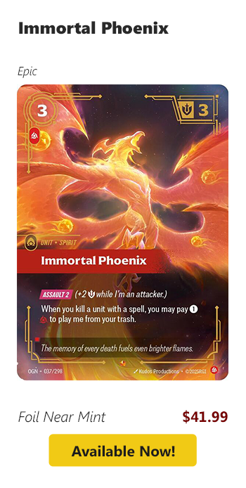 Immortal Phoenix is available for $41.99 today!