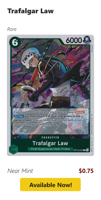 Trafalgar Law is available for $0.75 today!