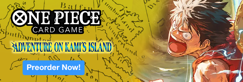  Preorder One Piece TCG Adventure on Kami's Island now!