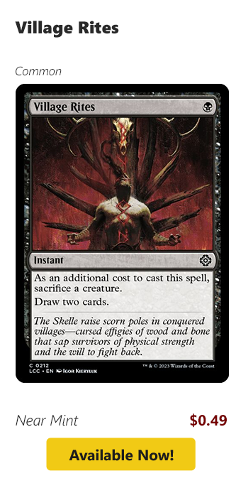 Village Rites is available for $0.49 today!