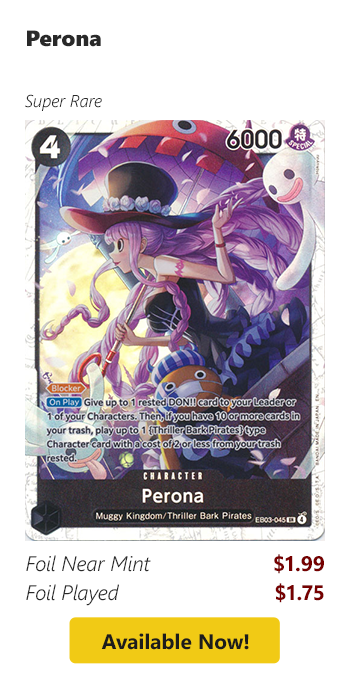 Perona is available for as low as $1.75 today!