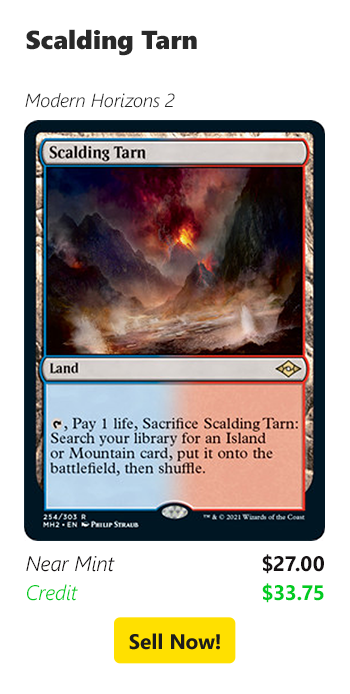 Sell your Force of Negation for $30 today!