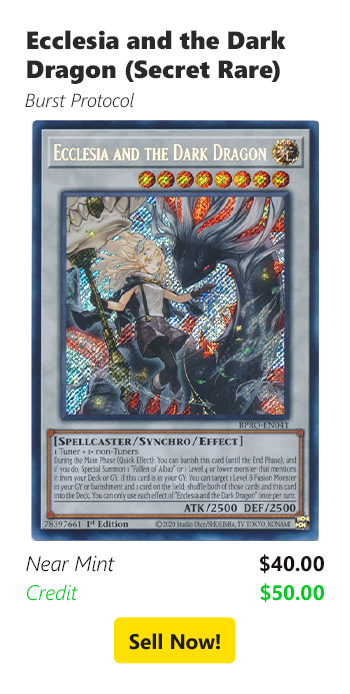 Sell us your Exodia the Forbidden One for $12 today!