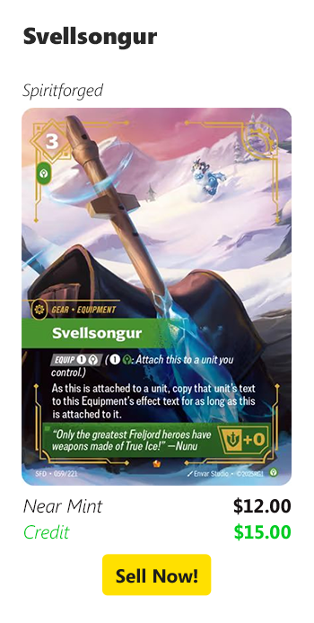 Sell your Kadregrin the Infernal for $12 today!