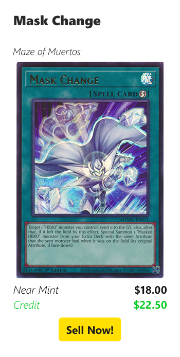 Sell us your Dark Magician Girl for $24 today!