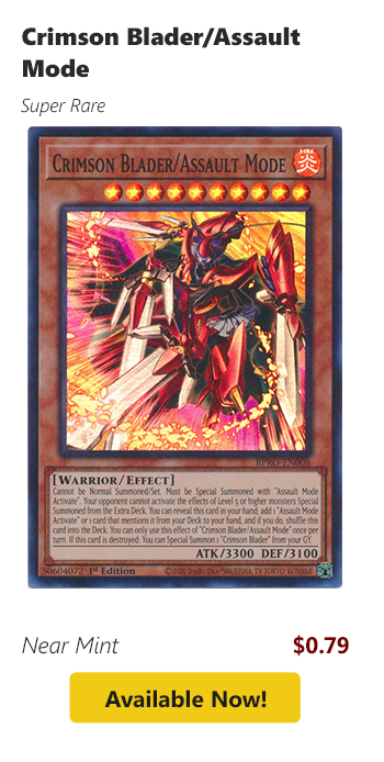 Crimson Blader/Assault Mode is available for $0.79 today!