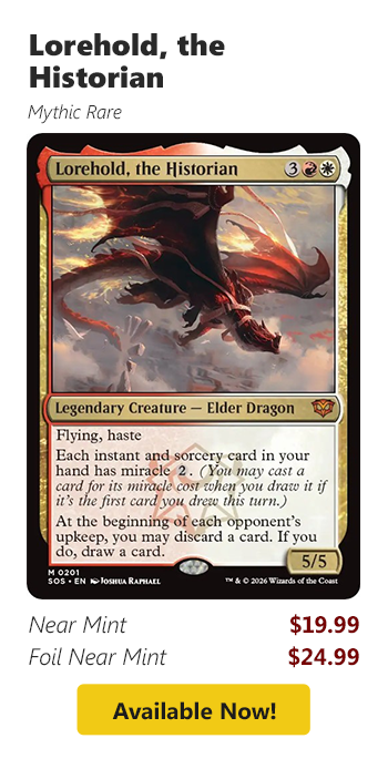 Lorehold, the Historian is available for as low as $22.99 today!