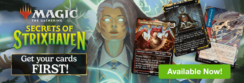 Magic: The Gathering Secrets of Strixhaven is available now!