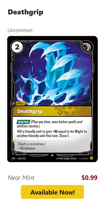 Deathgrip is available for $0.99 today!