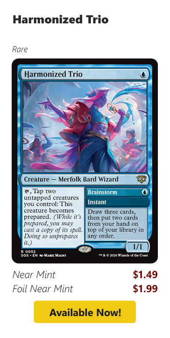 Harmonized Trio is available for as low as $1.49 today!