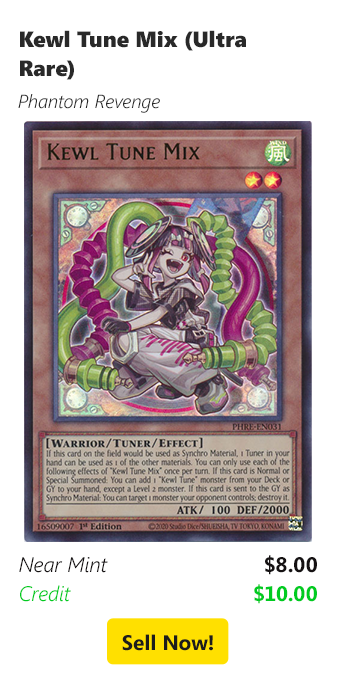 Sell us your Kewl Tune Mix (Ultra Rare) for $8 today!