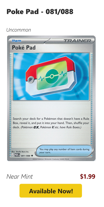Poke Pad - 081/088 is available for $1.99 today!
