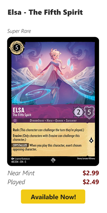 Elsa - The Fifth Spirit is available for as low as $2.49 today!