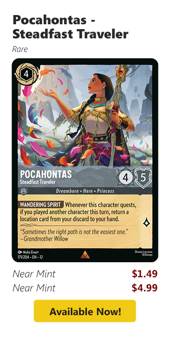Pocahontas - Steadfast Traveler is available for $1.49 today!