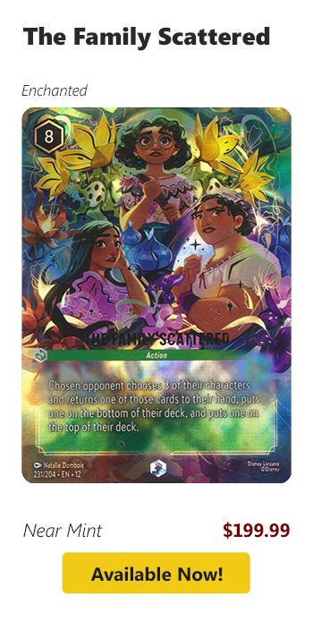 The Family Scattered is available for as low as $199.99 today!
